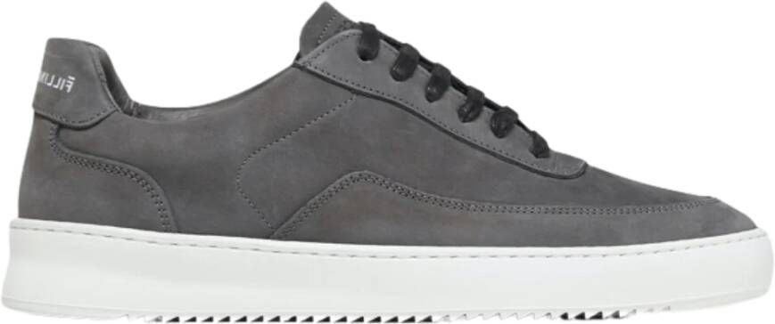 Filling Pieces Mondo 2.0 Ripple Nubuck Shark Sneakers Grijs - Foto 3