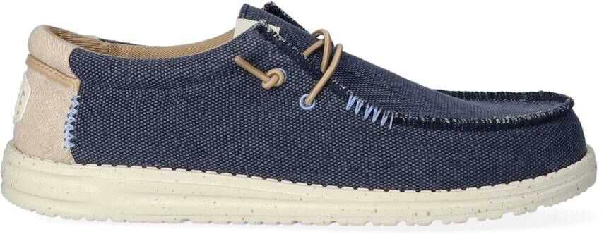 Hey Dude Comfortabele Reisloafers Blue Heren - Foto 4