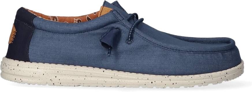 HEYDUDE Wally Washed Navy