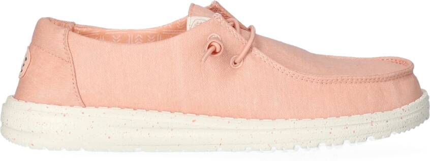 HEYDUDE Wendy Canvas Pink