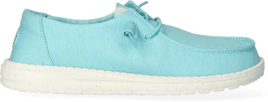 HEYDUDE Wendy Canvas Turquoise
