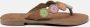 Lazamani Kleurrijke Suède Slippers Multicolor Dames - Thumbnail 6