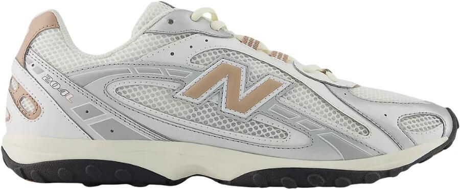New Balance 204L Sneakers Dames Grijs Mesh Synthetisch