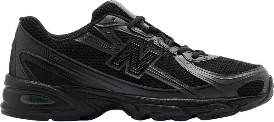 New Balance 740 Sneakers Zwart Mesh Synthetisch