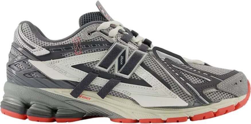 New Balance Grijze Sneakers met Dikke Zool Gray Heren