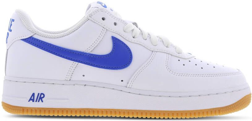 Nike Air Force 1 Low Retro Wit Blauw