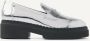 NUBIKK Loafers Dames Frankie Loafer Maat: 40 Materiaal: Leer Kleur: Zilver - Thumbnail 5