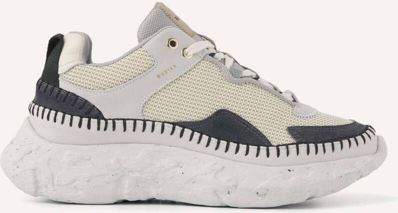 Nubikk Ross Riviera Off White Navy Lage sneakers - Foto 4