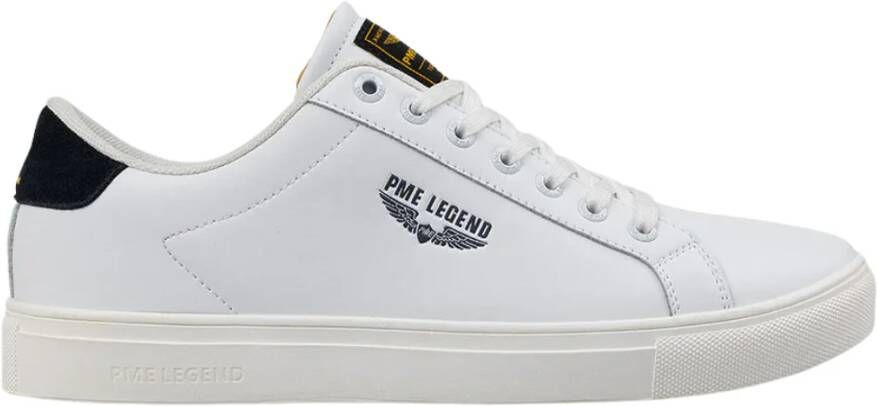 PME Legend Carrior Wit Blauw Sneaker PBO2503050 - Foto 9