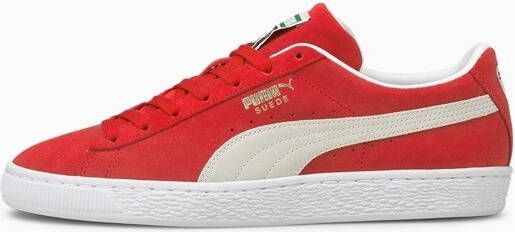 Puma Suede Classic XXI Rood Wit