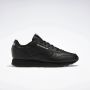 Reebok Classic Leather CL LTHR Dames Sneakers Sportschoenen Schoenen Leer Zwart GY0960 - Thumbnail 5