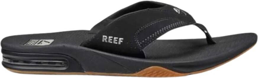 Reef Fanning RF002026 black silver Zwart