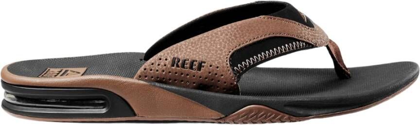 Reef Fanning Zwart Bruin