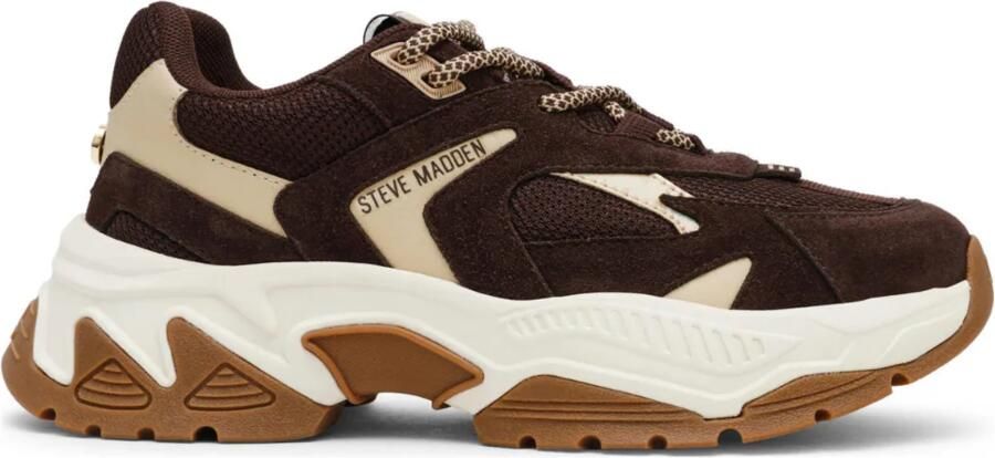 Steve Madden Supercampo-f Sneakers Dames Bruin - Foto 6