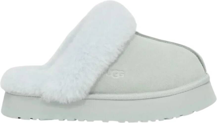 Ugg Gezellige Slipper Disquette Stijl White Dames
