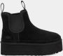 Ugg Neumel Chelsea-laars met plateauzool voor Dames in Black - Thumbnail 3