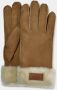 Ugg Turn Cuff Handschoenen voor Dames in Chestnut | Shearling - Thumbnail 1