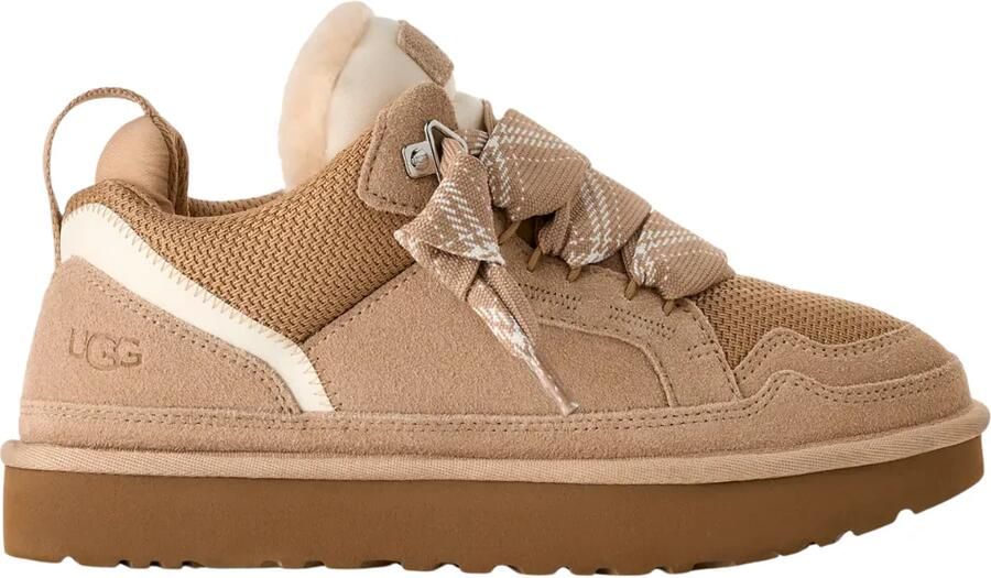 UGG Lage Sneakers Dames W Lowmel Maat: 42 Materiaal: Suède Kleur: Beige - Foto 5