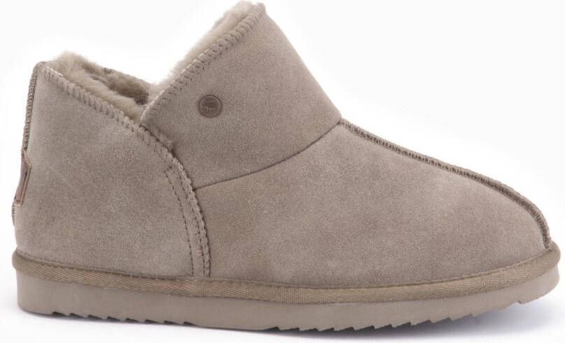 Warmbat Australia gevoerde suède pantoffels mosgroen - Foto 6