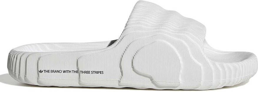 Adidas Originals Adilette 22 Slides Crystal White Crystal White Core Black- Crystal White Crystal White Core Black - Foto 12