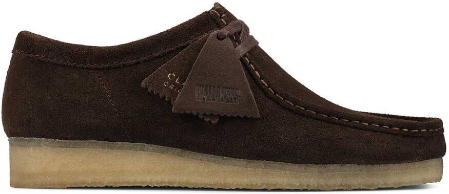 Clarks Donkerbruine Suède Heren Mocassin Schoen Brown Heren - Foto 6