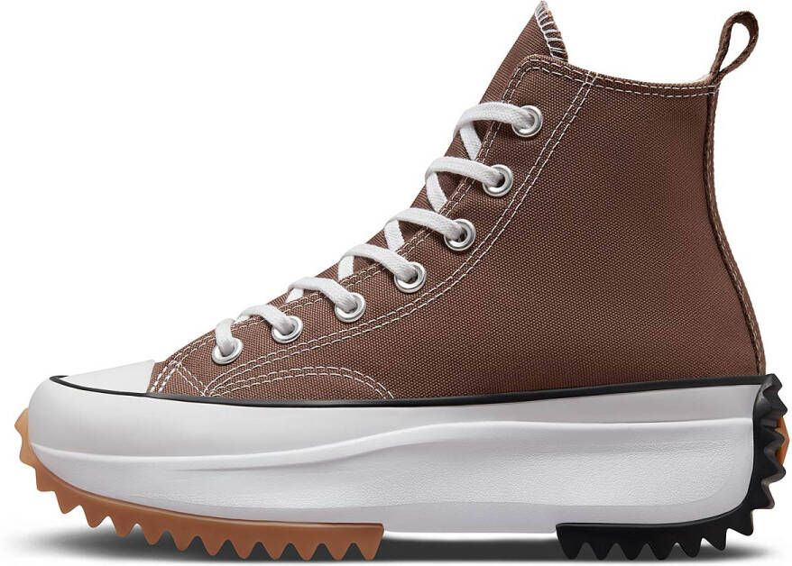 Converse Run Star Hike Platform Fashion sneakers Schoenen squirrel friend black white maat: 46 beschikbare maaten:46 - Foto 4