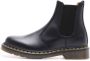 Dr. Martens Klassieke Chelsea-laarzen van glad leer met gele stiksels en AirWair-logo Black - Thumbnail 5