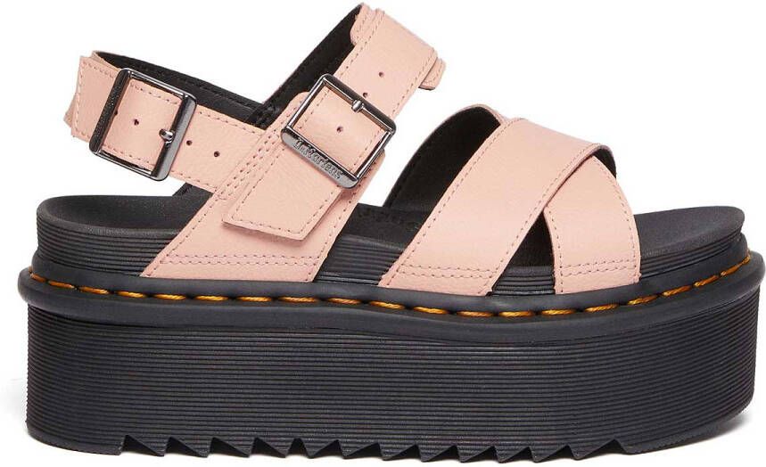 Dr. Martens Roze Sandalen met Quad Zool en Verstelbare Bandjes Pink Dames - Foto 2
