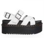 Dr. Martens Witte Quad Sandalen voor Vrouwen White Dames - Thumbnail 3