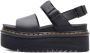 Dr Martens Dr Martens Voss Quad platform sandaal van leer - Thumbnail 4