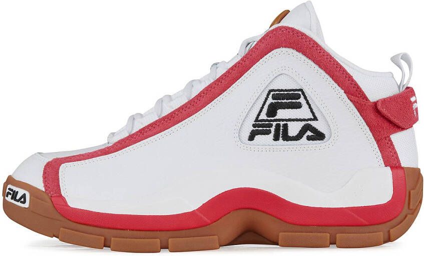 Fila Grant Hill 2 Euro Basket Mid White- Red