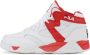Fila Mid M-Squad Basketbalschoen Wit Rood White Heren - Thumbnail 4