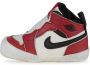 Jordan 1 Crib Bootie Varsity Red Black-Sail Sneakers toddler AT3745-612 - Thumbnail 2