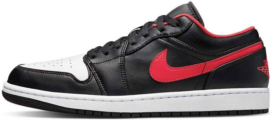Jordan Air 1 Low Basketball Schoenen black fired red white maat: 42 beschikbare maaten:42 44.5 45 - Foto 4