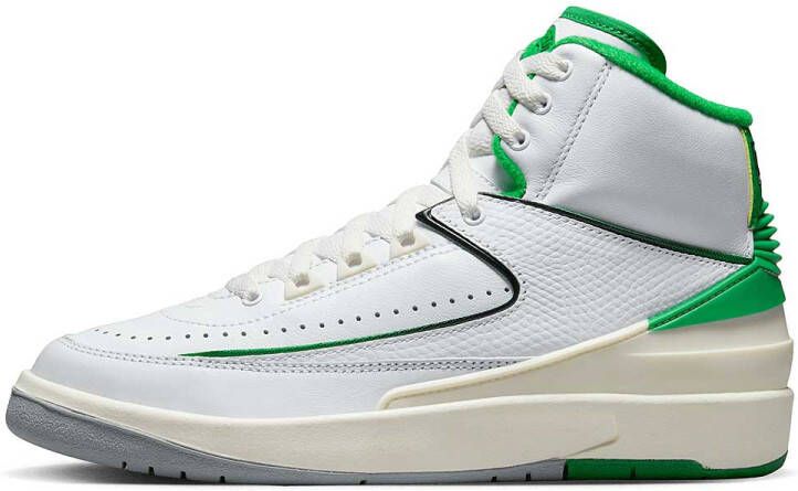 Jordan Air 2 Retro (Gs) White Lucky Green-Sail-Lt Steel Grey - Foto 3