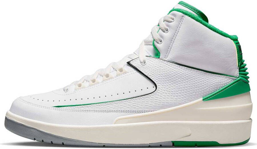 Jordan Air 2 Retro Lucky Green White Lucky Green-Sail-Lt Steel Grey - Foto 3