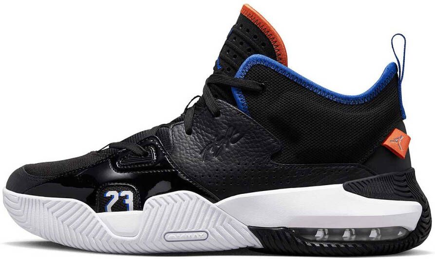 Jordan Stay Loyal 2 Black Hyper Royal-Safety Orange-White - Foto 3