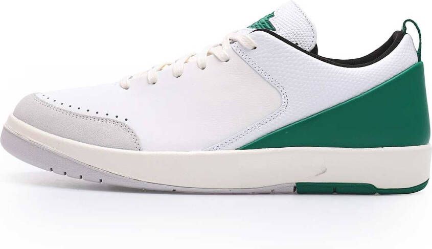 Jordan Wmns Air 2 Retro Low Se X Nina Chanel White Malachite-Neutral Grey-Sail