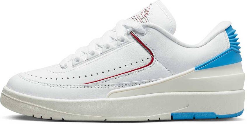 Jordan Wmns Air 2 Retro Low Unc To Chicago White Gym Red-Dk Powder Blue-Sail - Foto 3