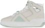 Just DON Beige Basketbalsneakers met Perforaties Beige Heren - Thumbnail 2
