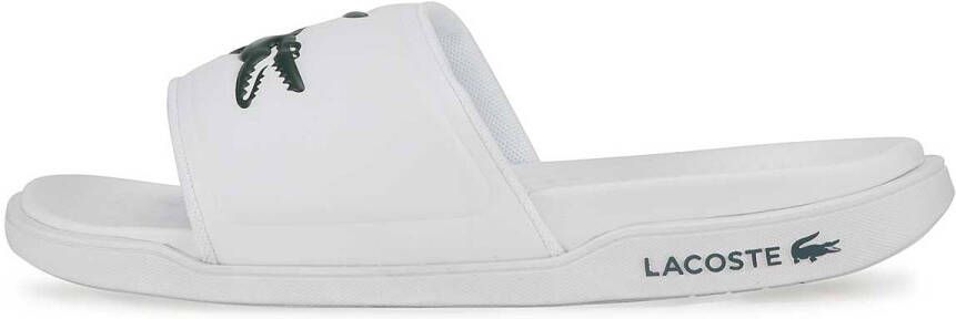 Lacoste Slippers Sandales Croco Dualiste blanches - Foto 3