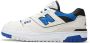 New Balance 550 Sneakers MaxiHeren Ondersteuning Gladde Afwerking Blue Heren - Thumbnail 2