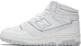 New Balance Witte Sneakers met Stoffen Voering en Rubberen Zool White Heren - Thumbnail 3