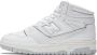New Balance Witte Sneakers met Stoffen Voering en Rubberen Zool White - Thumbnail 3