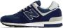 New Balance Blauwe Platte Schoenen 576 Made in UK Blue Heren - Thumbnail 2