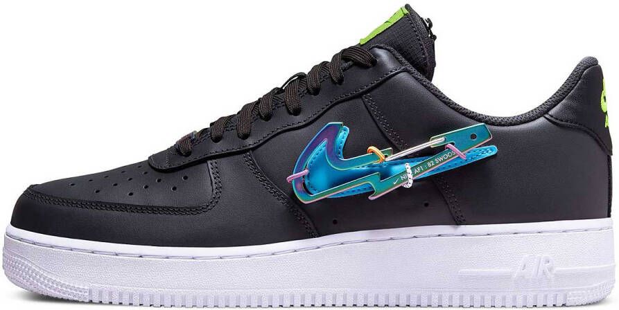 Nike Air Force 1 '07 Prm Dk Smoke Grey Photo Blue Volt Schoenmaat 50 1 2 Sneakers DH7579 001