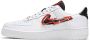 Nike Air Force 1 Low Carabiner Swoosh Red Sneakers Limited Edition - Thumbnail 2
