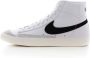 Nike Blazer Mid '77 (gs) Basketball Schoenen white black total orange maat: 40 beschikbare maaten:36.5 37.5 38.5 40 - Thumbnail 5