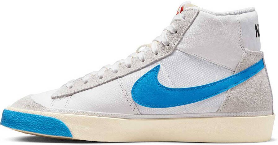 Nike Blazer Mid Pro Club White Photo Blue-White-Beach - Foto 4