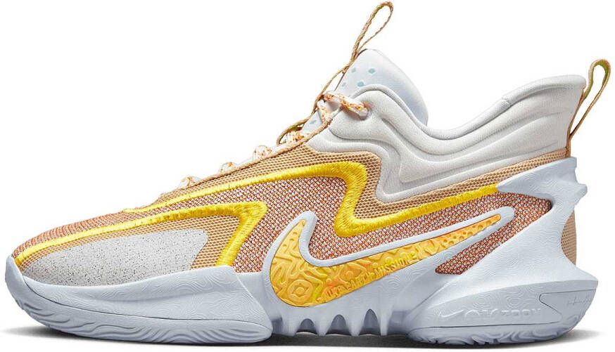 Nike Cosmic Unity 2 Off White Multi Color Football Grey Schoenmaat 45 1 2 Basketball Performance Mid DH1537 101 - Foto 2